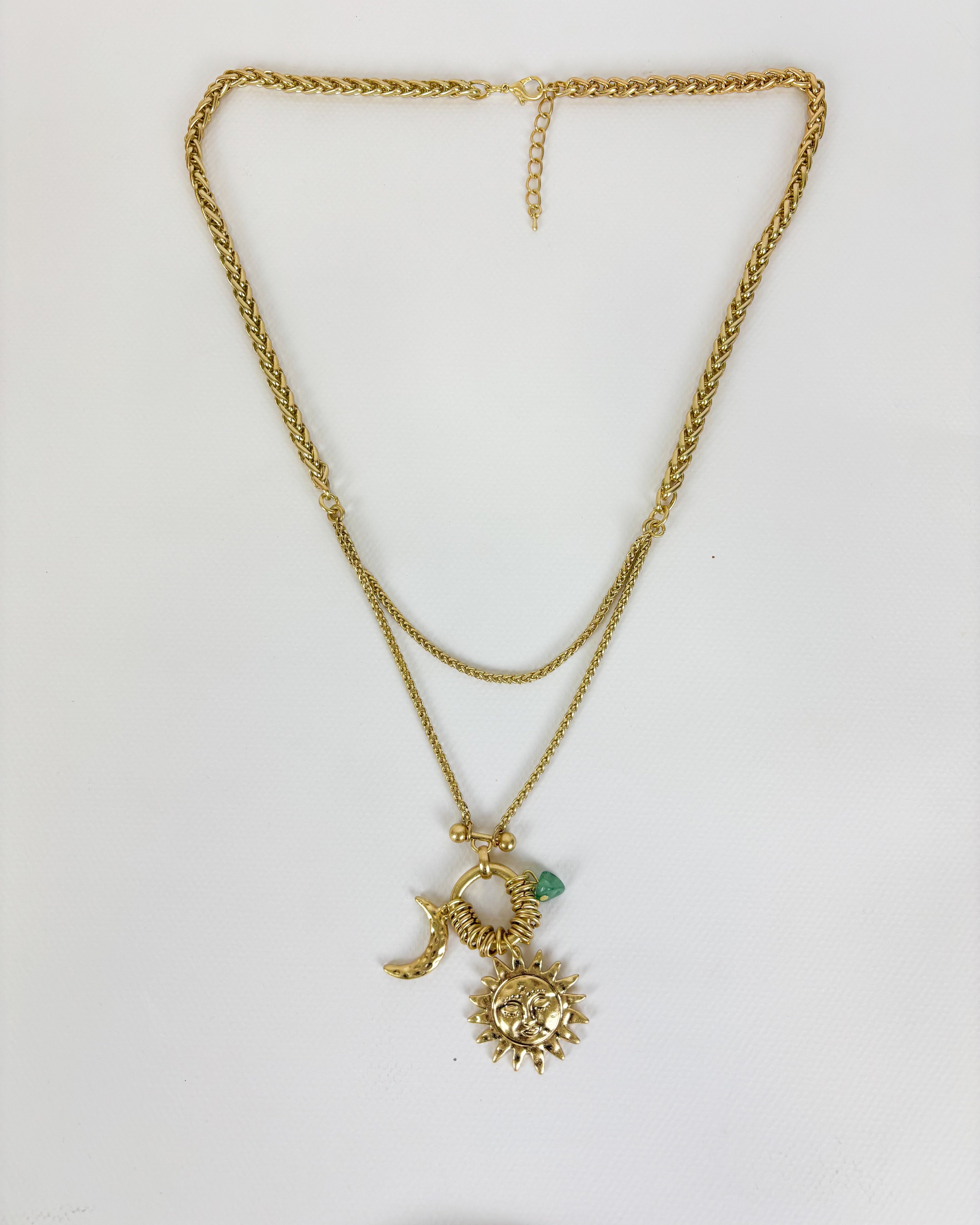 COLLAR SOL Y LUNA