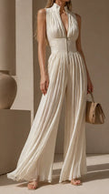 vestido plisado