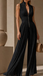 vestido plisado