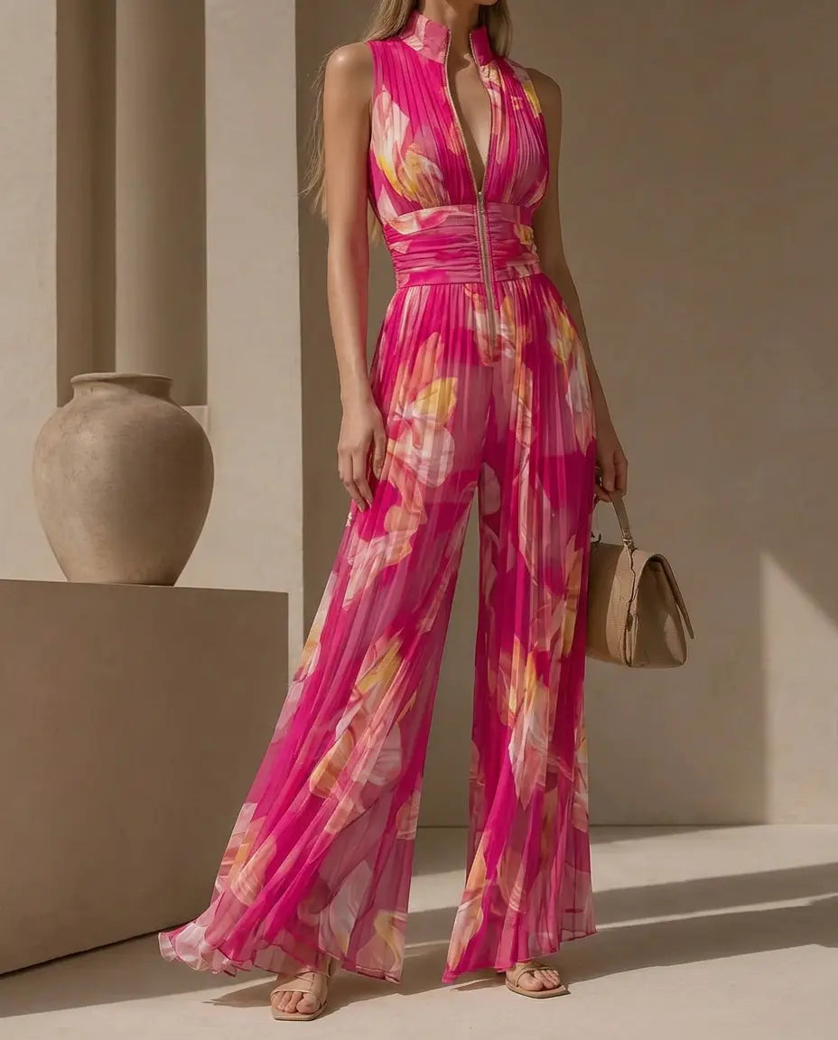 vestido plisado