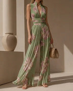 vestido plisado