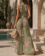 vestido plisado