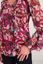 Blusa Larga de volantes
