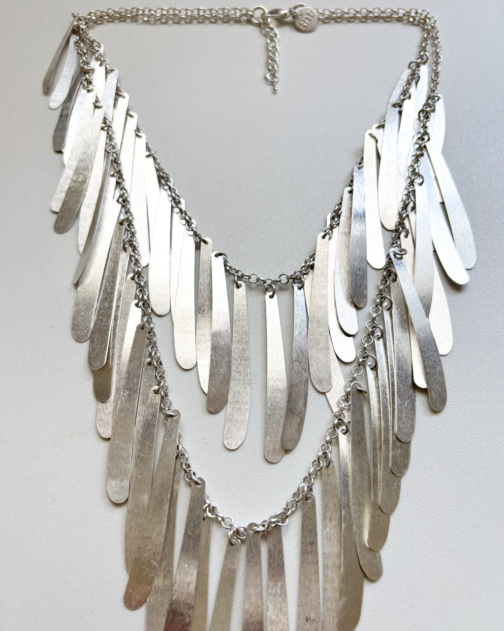 COLLAR LÁGRIMAS PLATA