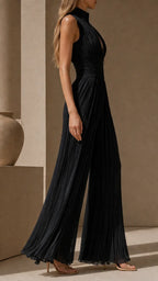 vestido plisado