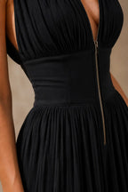 vestido plisado
