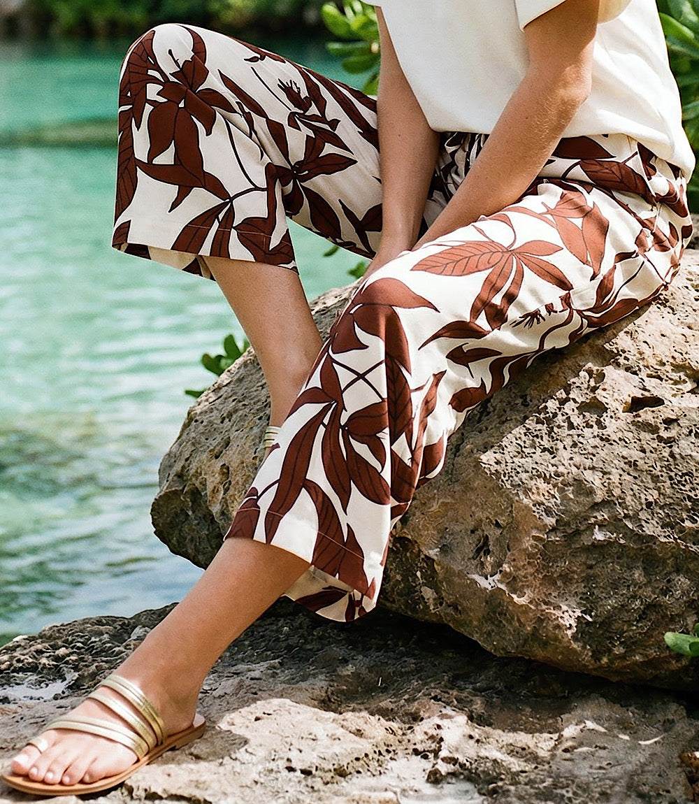 Drawstring Ankle Pants