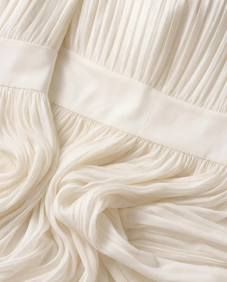 Vestido Plisado | Básicos Atelier