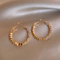 Pendientes Aro Dorado | Basicos Atelier