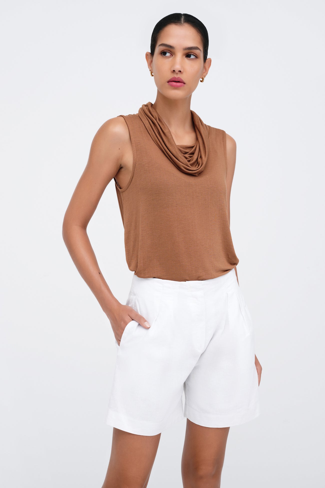Kingsbridge Linen-Blend Shorts