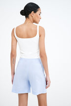 Kingsbridge Linen-Blend Shorts