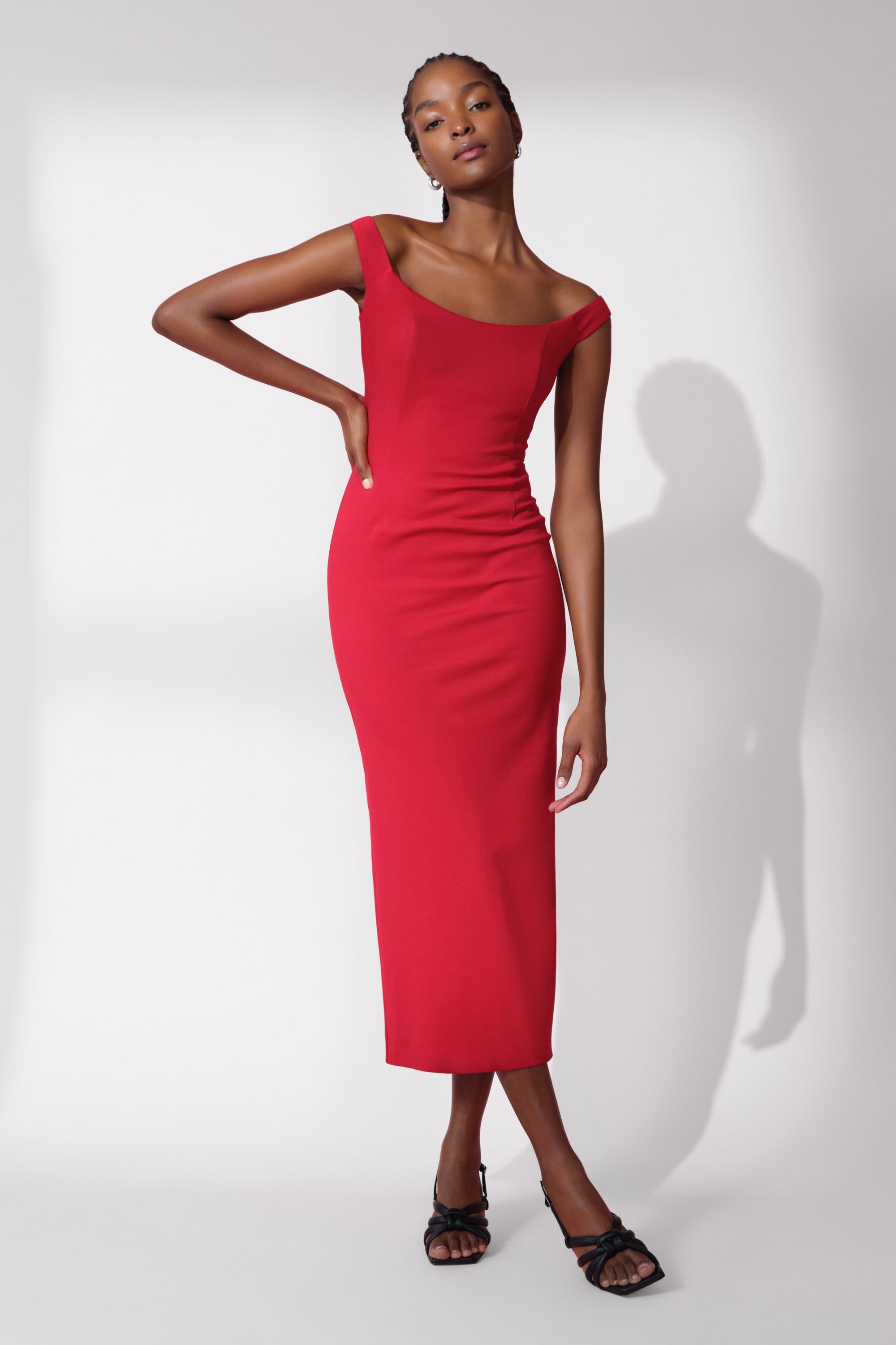 Vestido Con Apertura Eliana