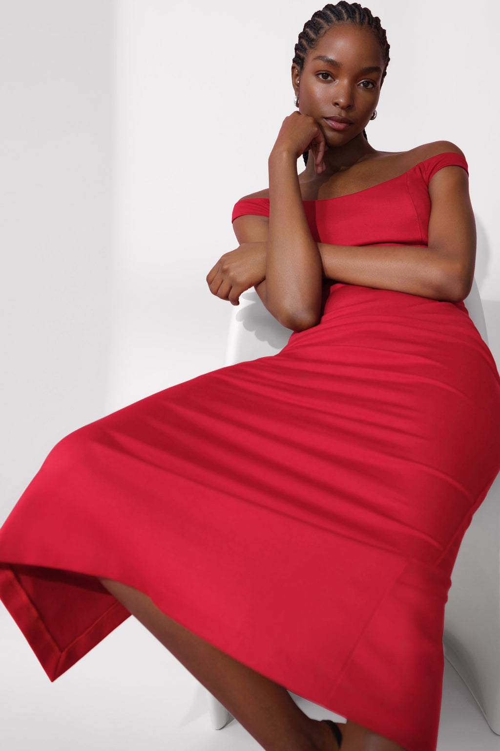 Vestido Con Apertura Eliana