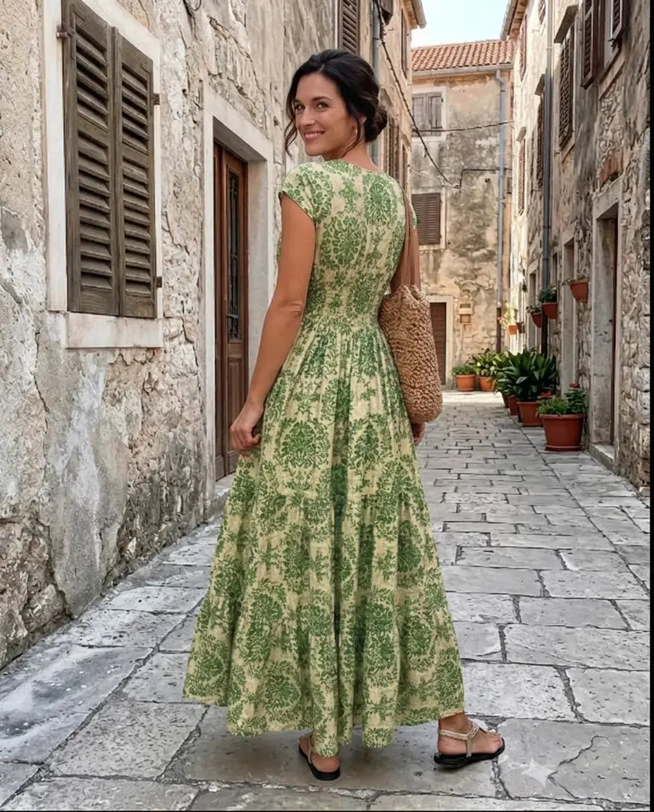 Vestido Mediterráneo Floral