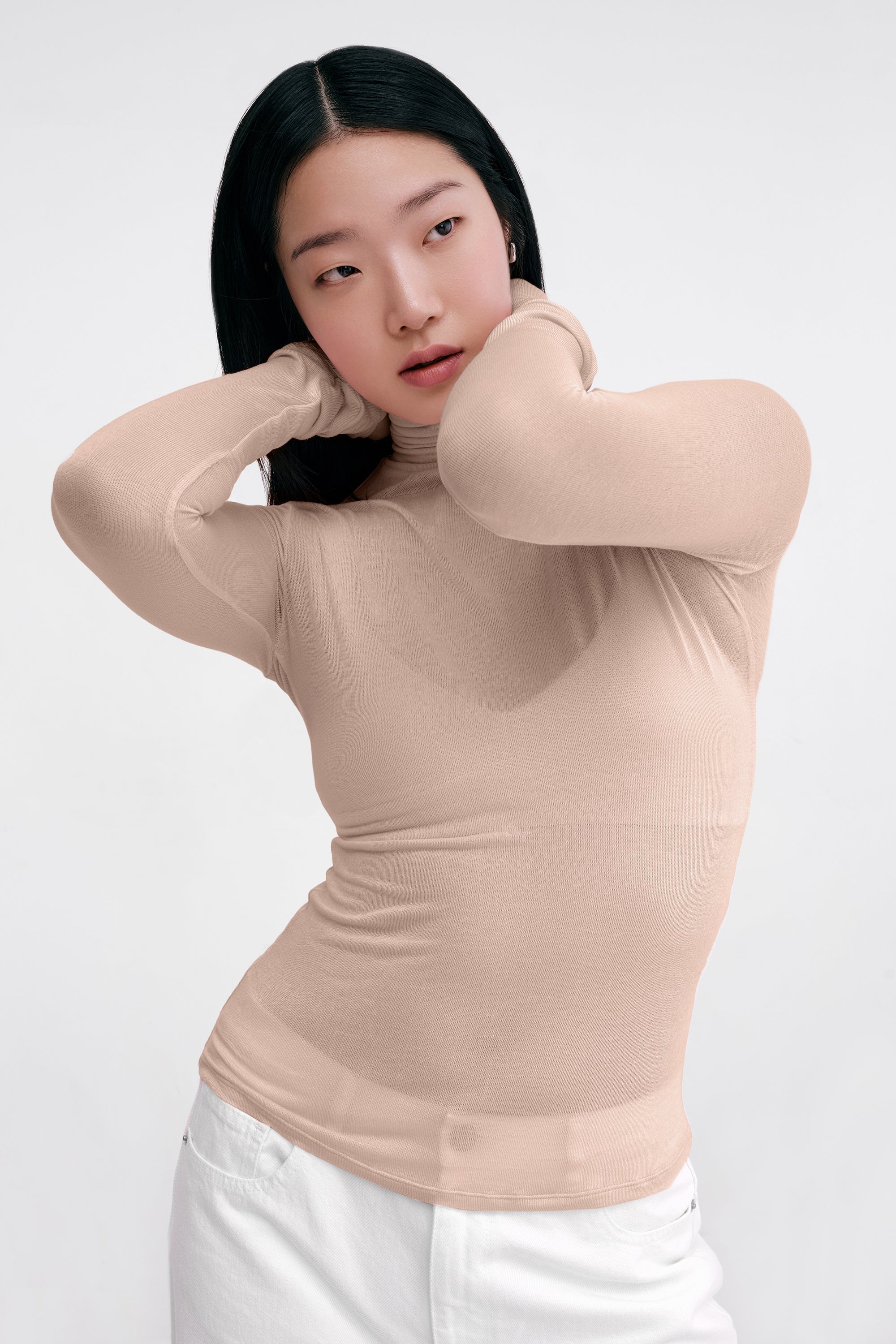 Eloise Sheer Turtleneck