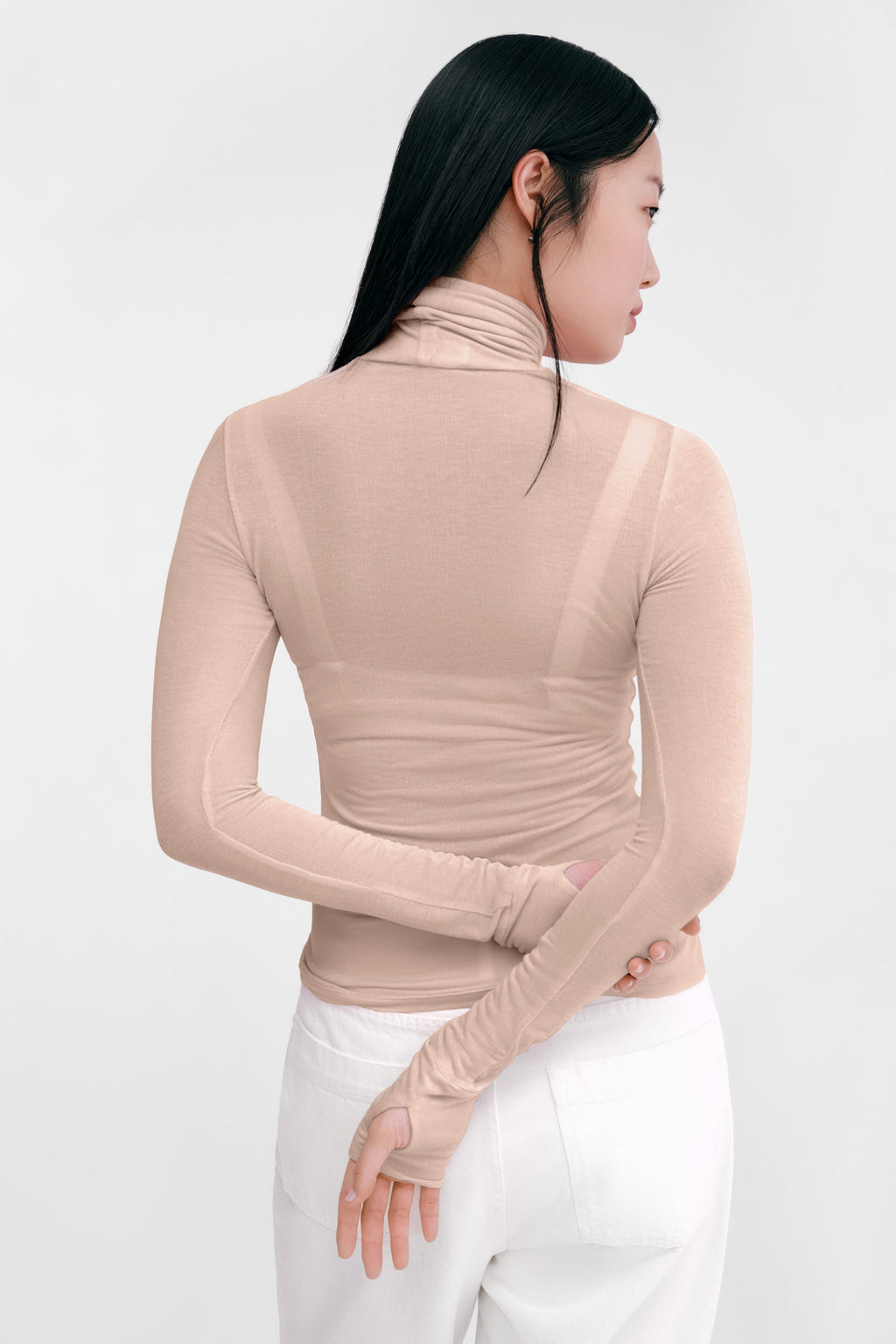 Eloise Sheer Turtleneck