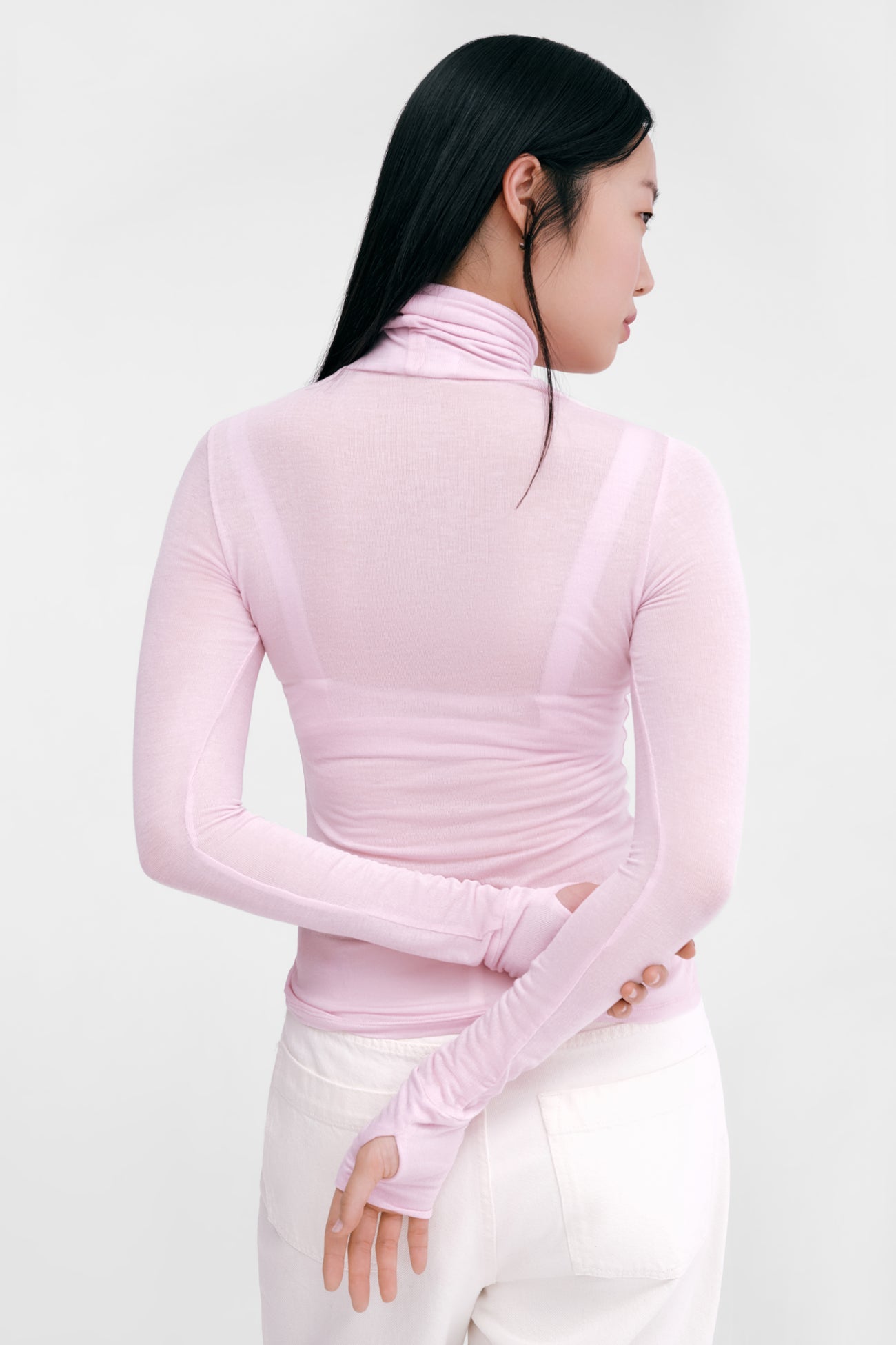 Eloise Sheer Turtleneck