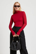 Eloise Sheer Turtleneck