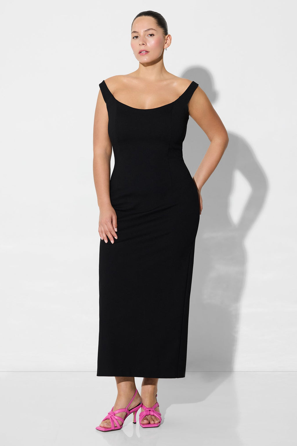 Vestido Con Apertura Eliana