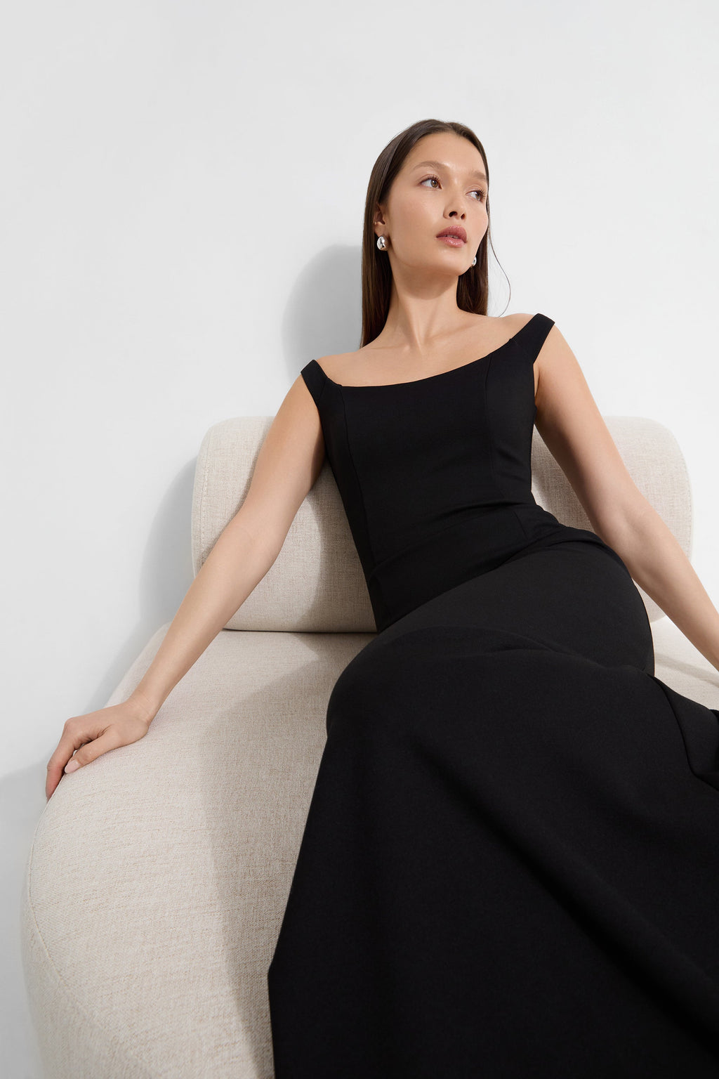 Vestido Con Apertura Eliana