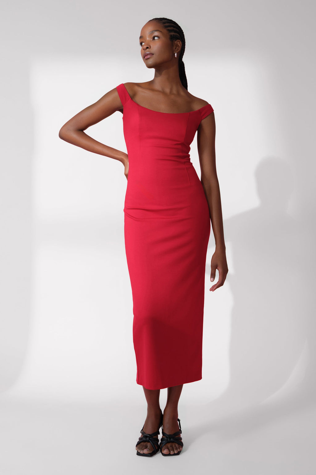 Vestido Con Apertura Eliana