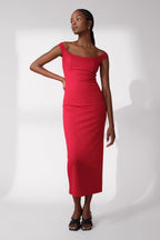 Vestido Con Apertura Eliana
