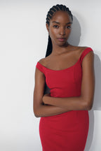 Vestido Con Apertura Eliana