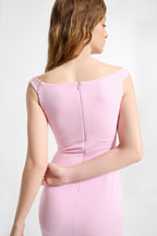 Vestido Con Apertura Eliana