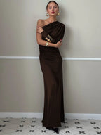 Vestido Gala Cacao