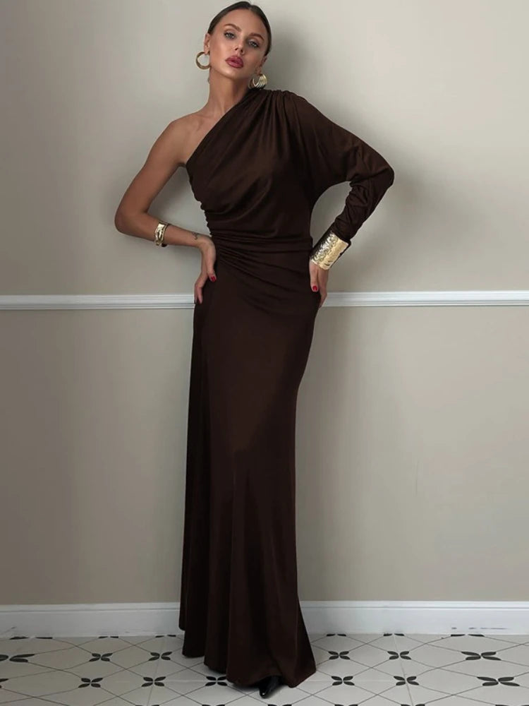 Vestido Gala Cacao