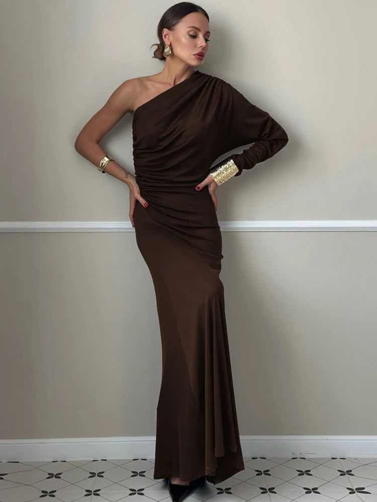 Vestido Gala Cacao