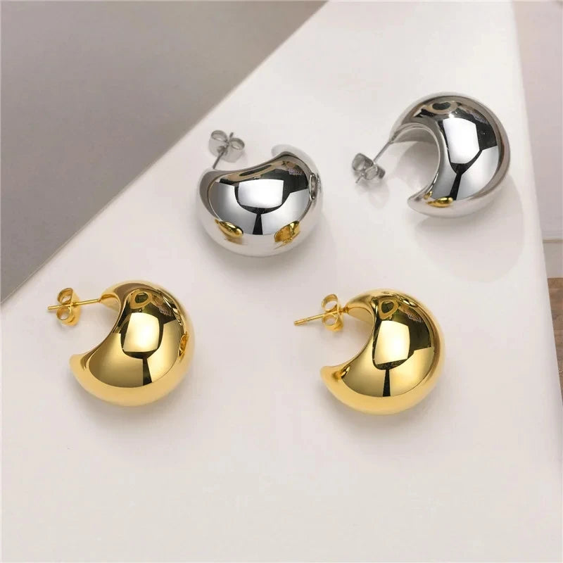 Pendientes Goutte d'Or & Argent
