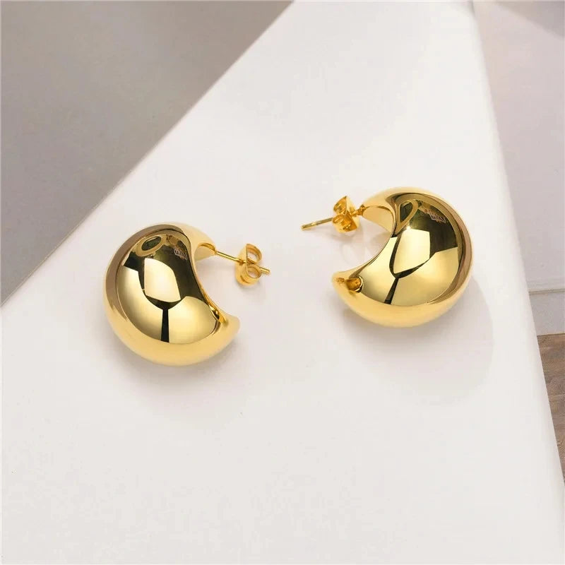 Pendientes Goutte d'Or & Argent