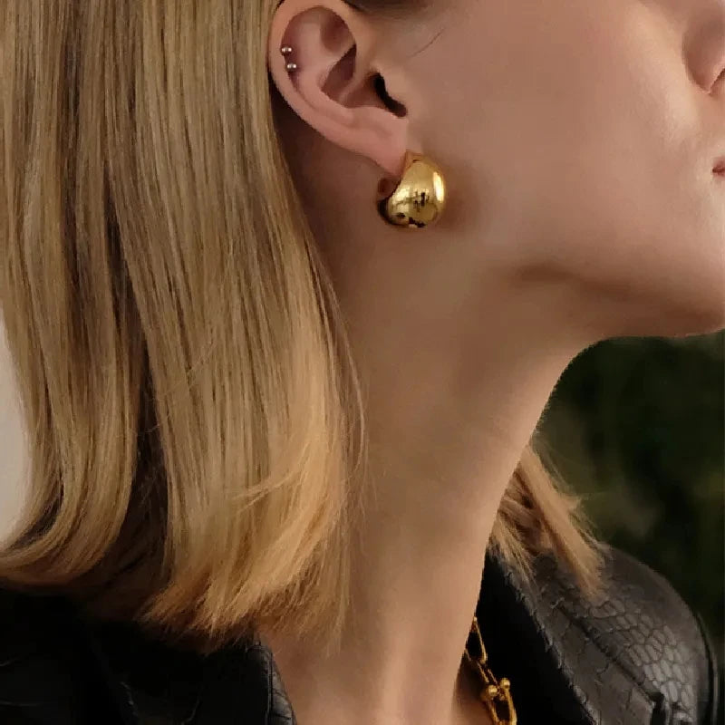Pendientes Goutte d'Or & Argent