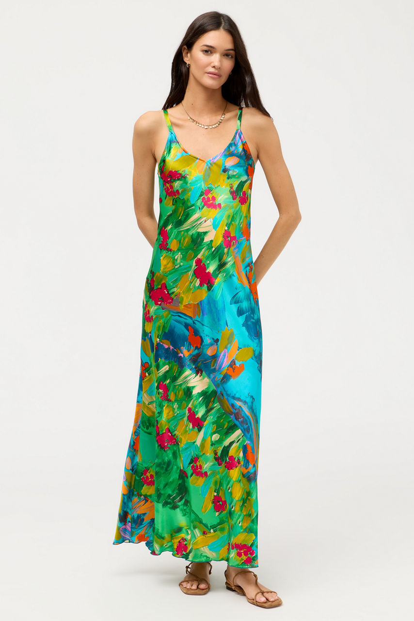SIDE SLIT SHIFT DRESS
