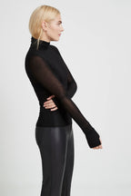 Eloise Sheer Turtleneck