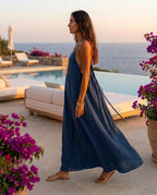 Vestido Brisa Espalda Abierta | Básicos Atelier