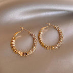 Pendientes Aro Dorado | Basicos Atelier