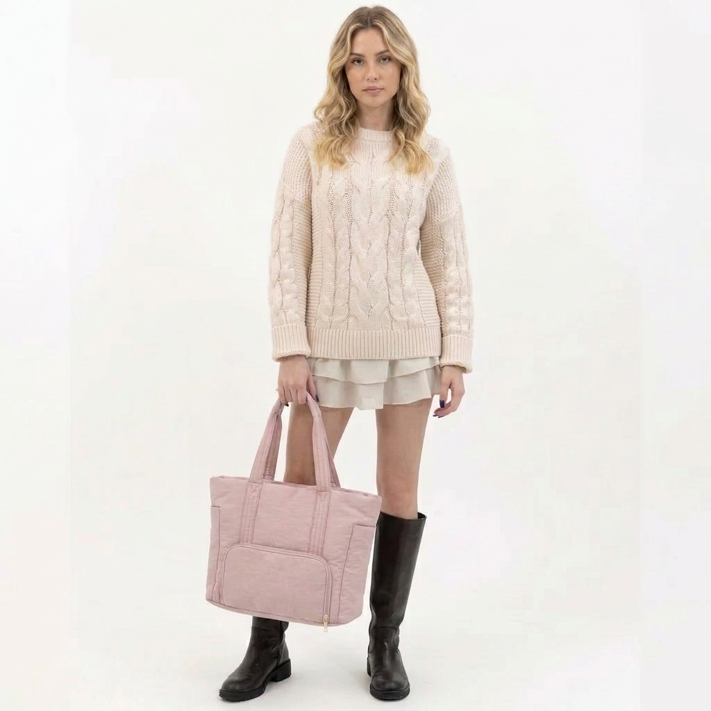 Totebag acolchado