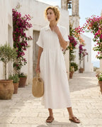 Vestido Camisero Altea - Efecto Lino Premium