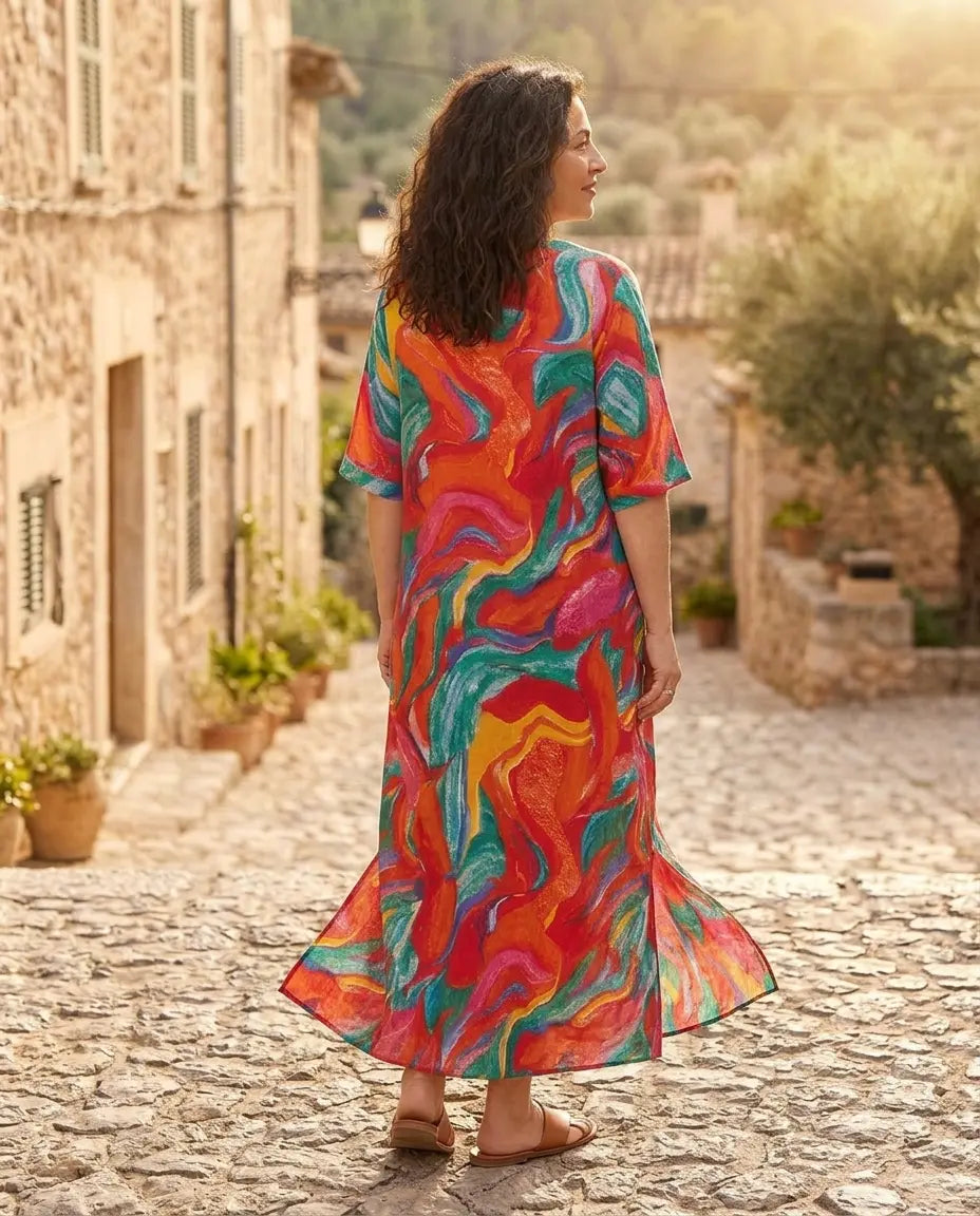 Vestido Kaftán Horizonte