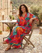 Vestido Kaftán Horizonte