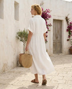 Vestido Camisero Altea - Efecto Lino Premium