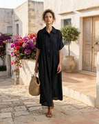 Vestido Camisero Altea - Efecto Lino Premium