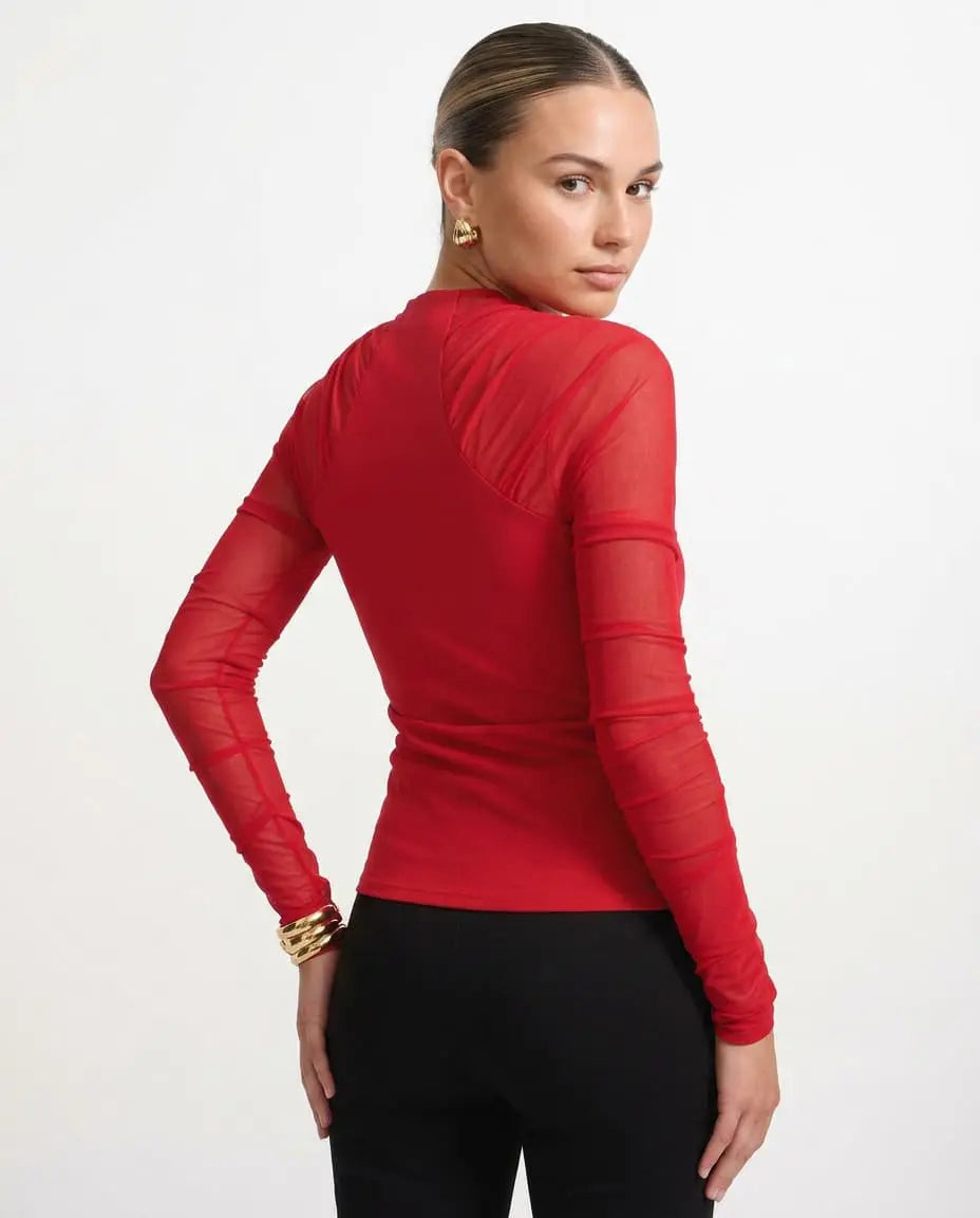 Lita Top Rojo