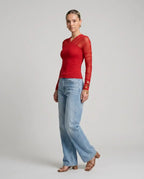 Lita Top Rojo