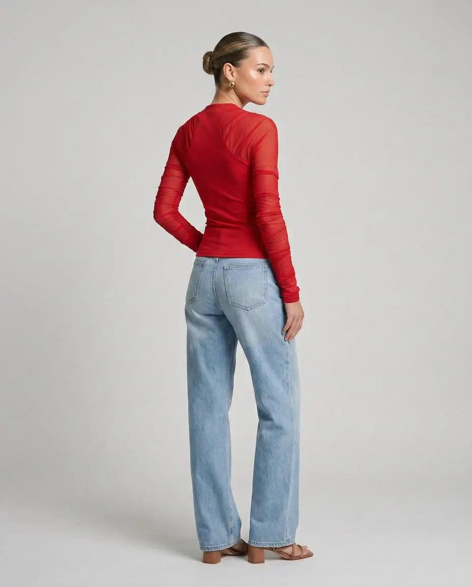 Lita Top Rojo