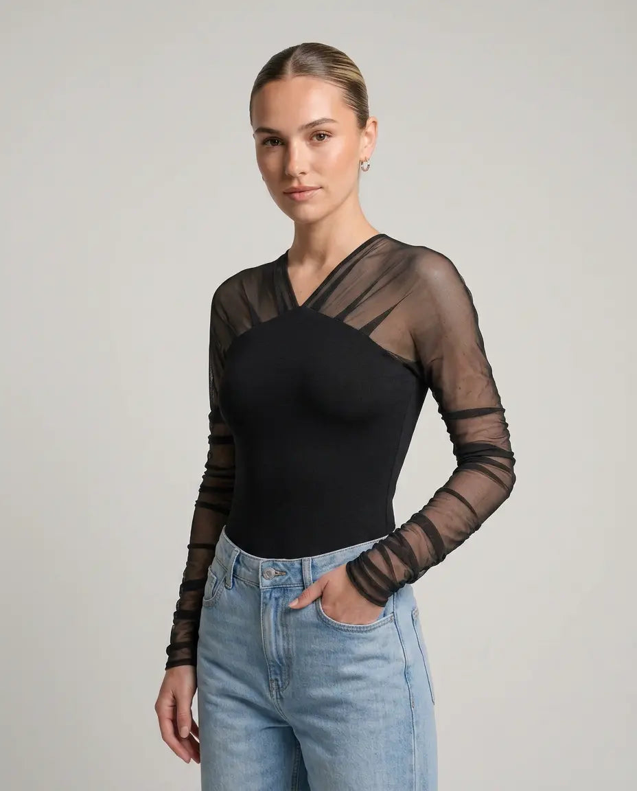 Lita Top Negro