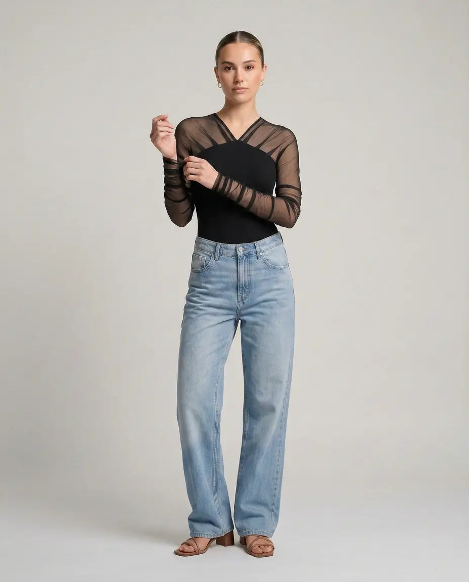 Lita Top Negro