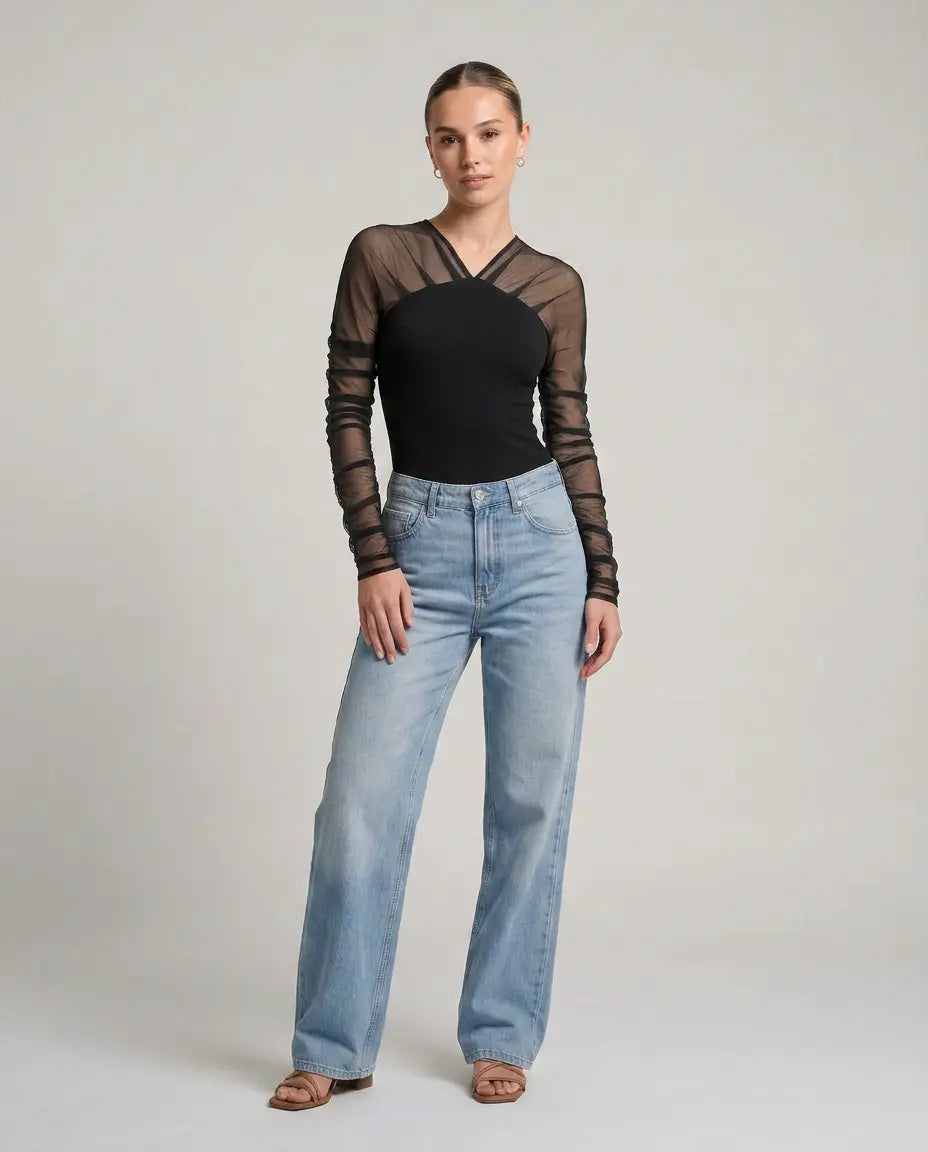 Lita Top Negro